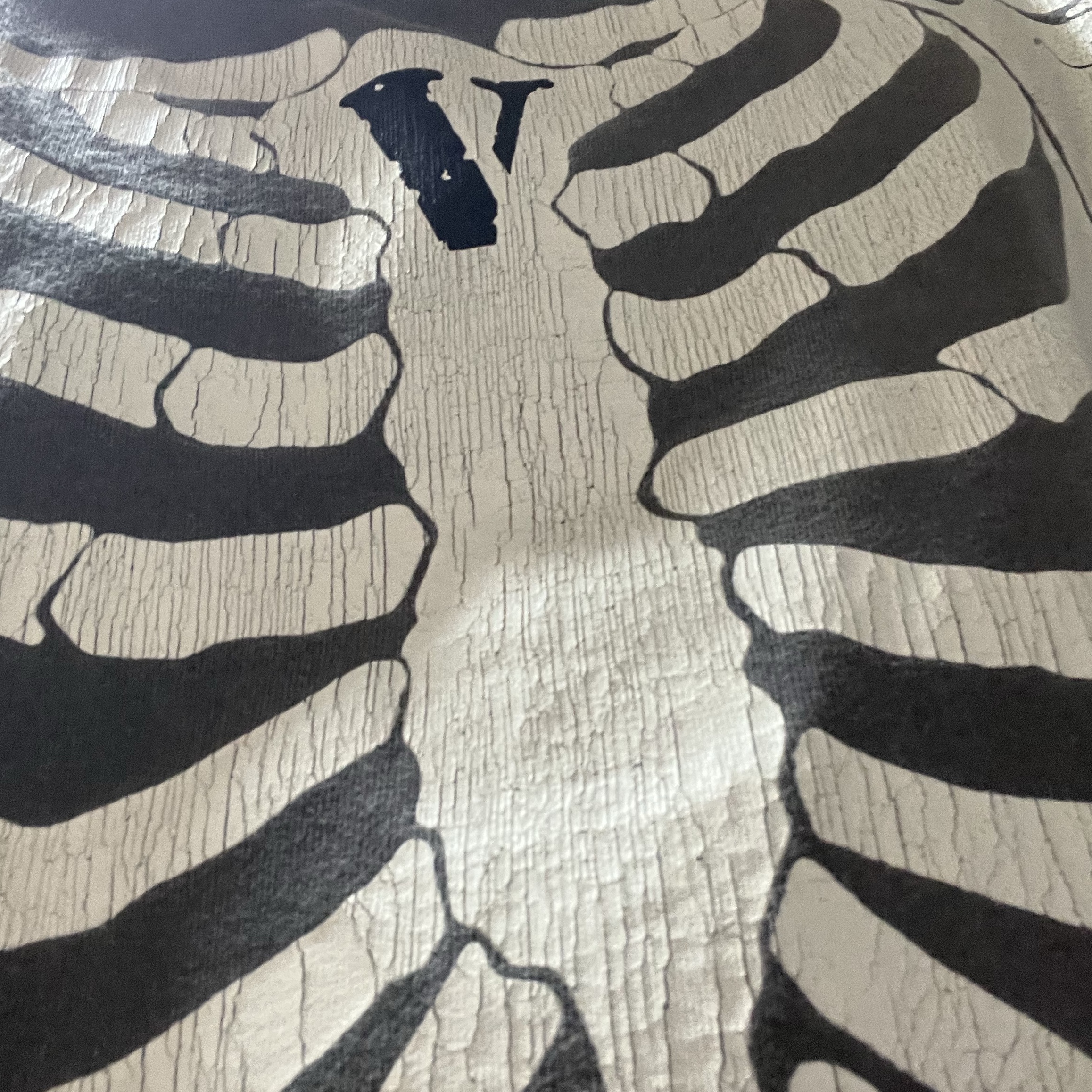 Saint Mxxxxxx x VLONE Bone Hoodie Black - 22FW 착용 스타일