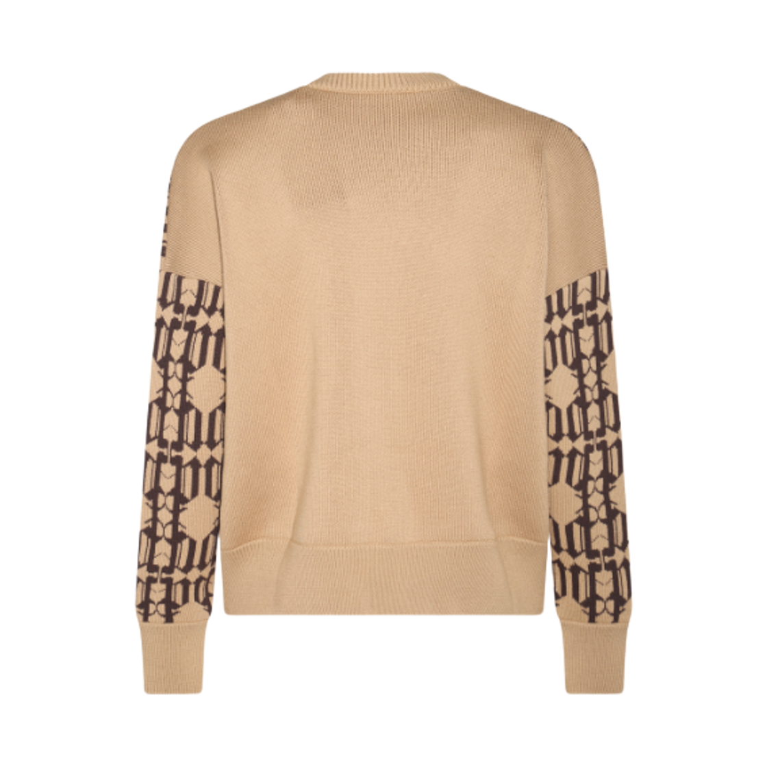 팜 엔젤스 코튼 울 블렌드 스웨터 베이지 브라운(Palm Angels Cotton Wool Blend Sweater Beige Brown) - 2