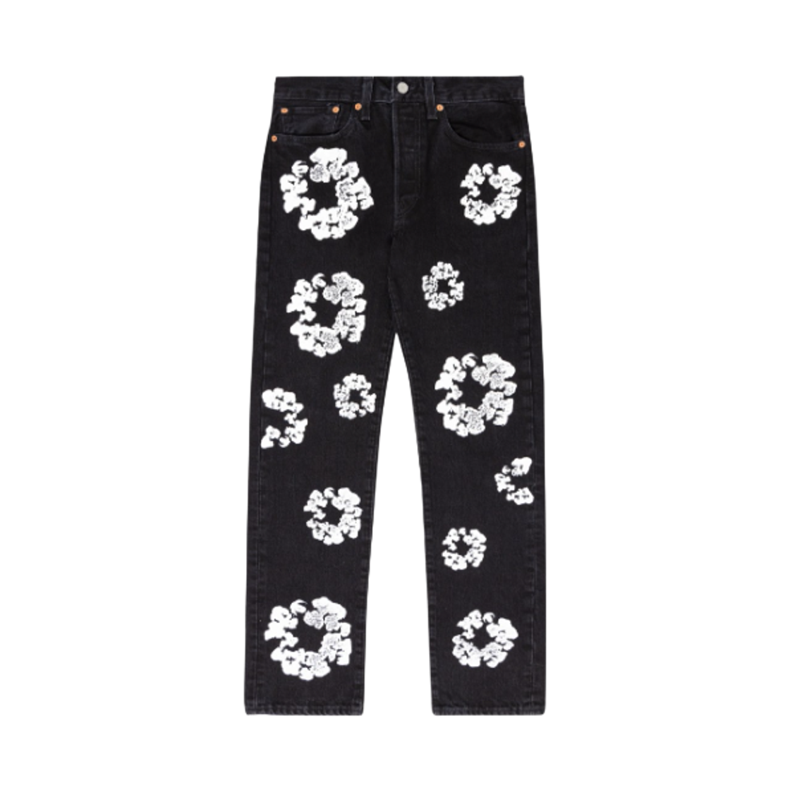 - Denim Tears The Cotton Wreath Jeans Black