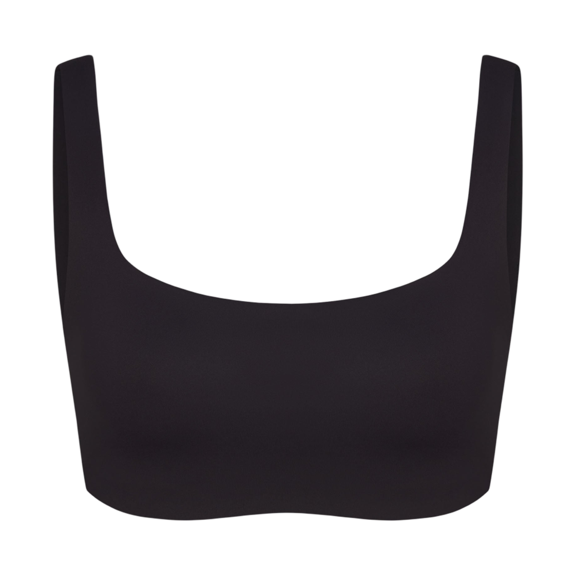 BRSPT2723-OBD (W) NikeSKIMS Matte Scoop-Neck Bra Obsidian