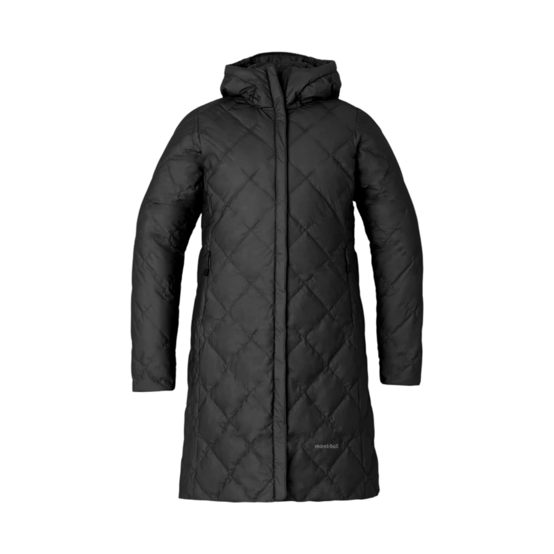 (W) 몽벨 U.L. 트래블 다운 코트 블랙((W) Montbell U.L. Travel Down Coat Black) - 1