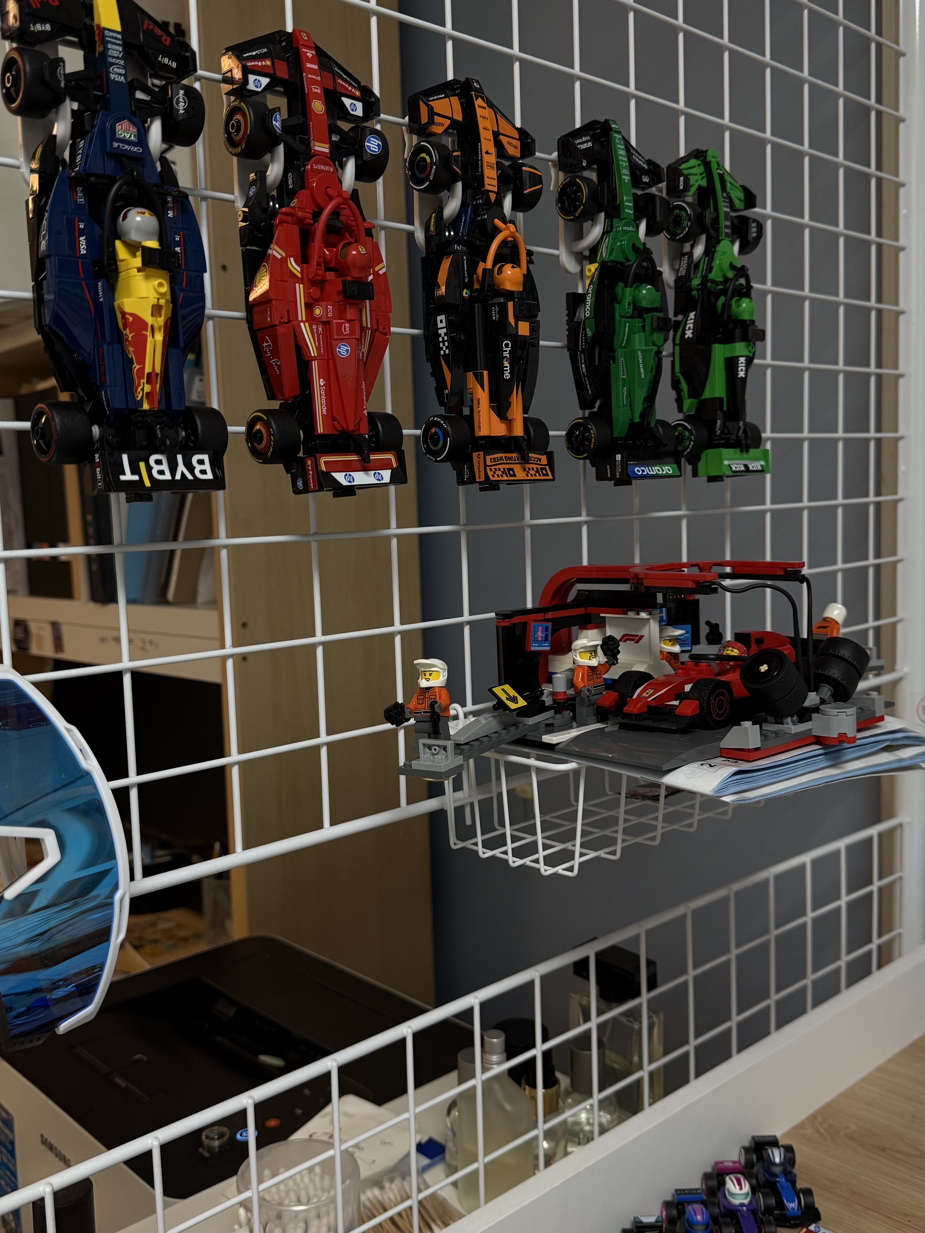 Lego Oracle Red Bull Racing RB20 F1 Race Car, Lego Speed Champions Ferrari SF-24 F1 Race Car 착용 스타일 - 1