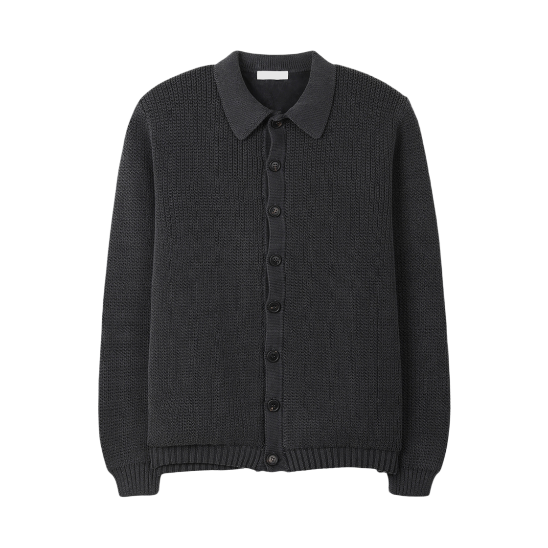 SOWAW25401CHX SERIES Crossley Waffle Structure Cardigan Charcoal