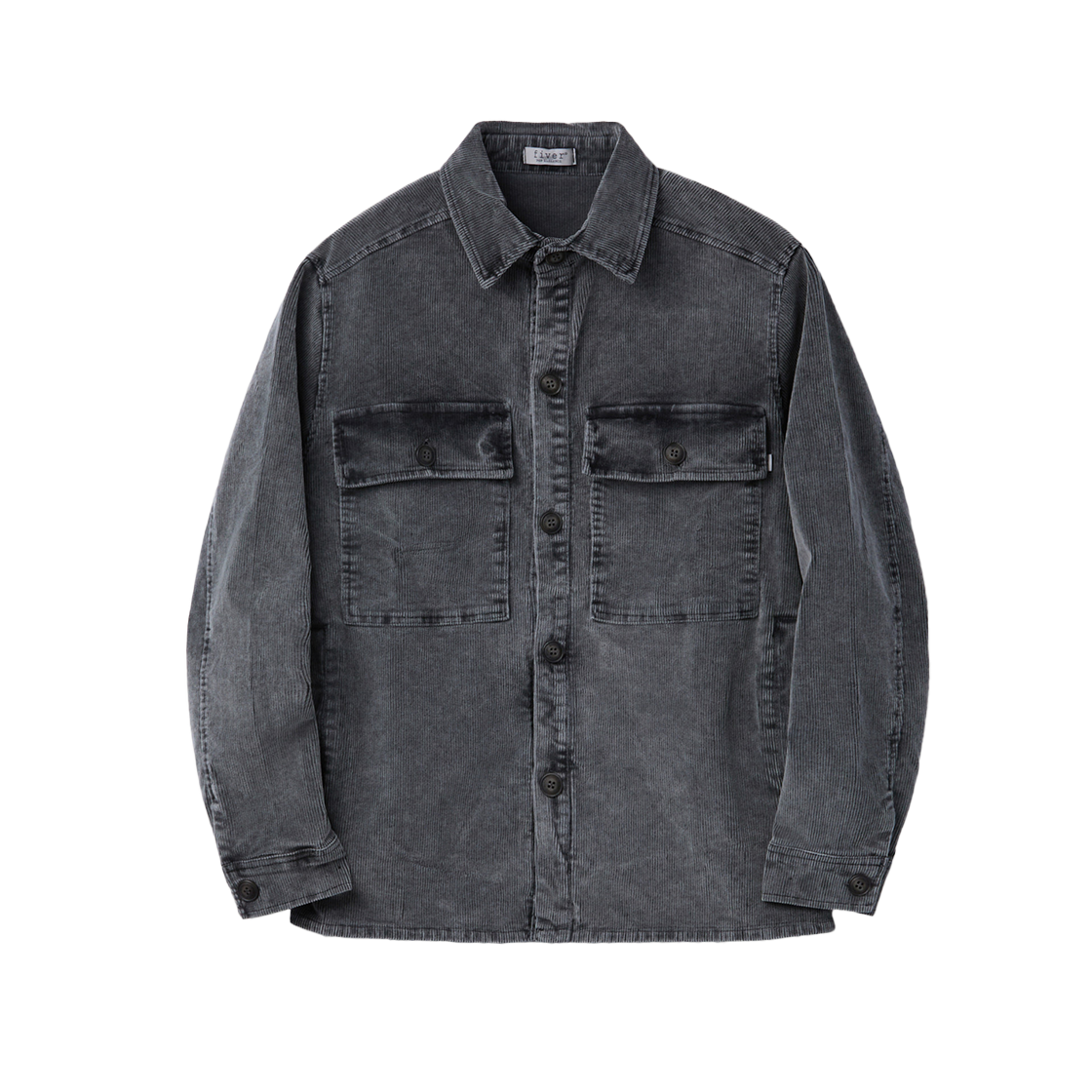 SOUAW25003GYX SERIES Fiber Corduroy Shirt Jacket Gray