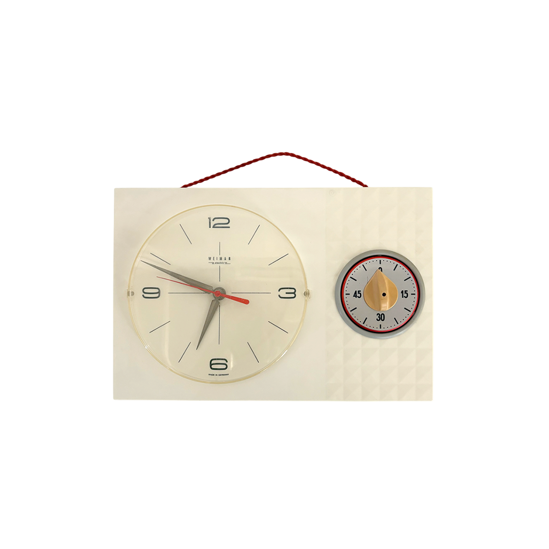 1970’s germany weimar timer wall clock colorhouse 1970’s Germany Weimar Timer Wall Clock