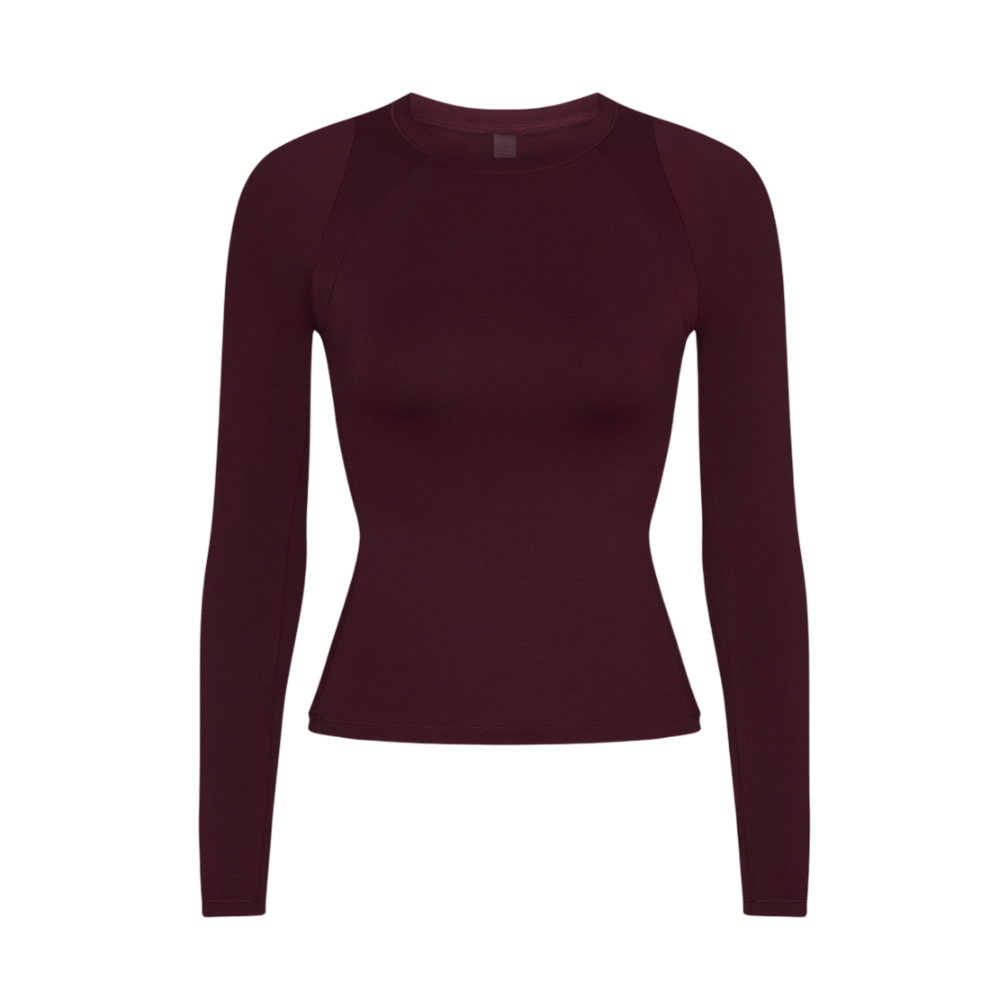 (W) 나이키스킴스 에어리 롱슬리브 크루넥 톱 커런트((W) NikeSKIMS Airy Long-Sleeve Crew-Neck Top Currant) - 1