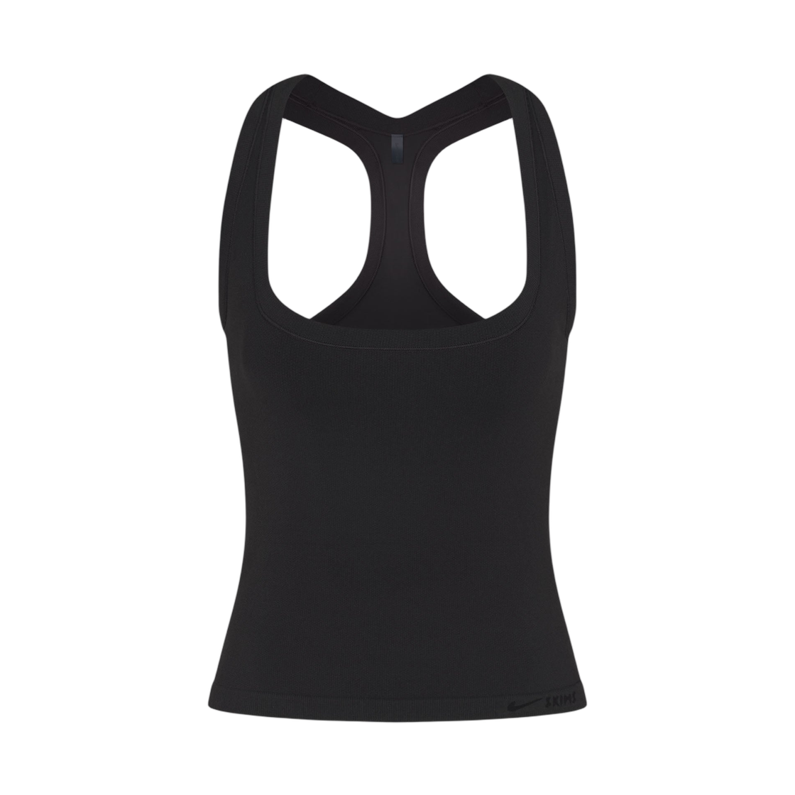 TPTNK5160W-OBD (W) NikeSKIMS Vintage Seamless Racerback Tank Top Obsidian