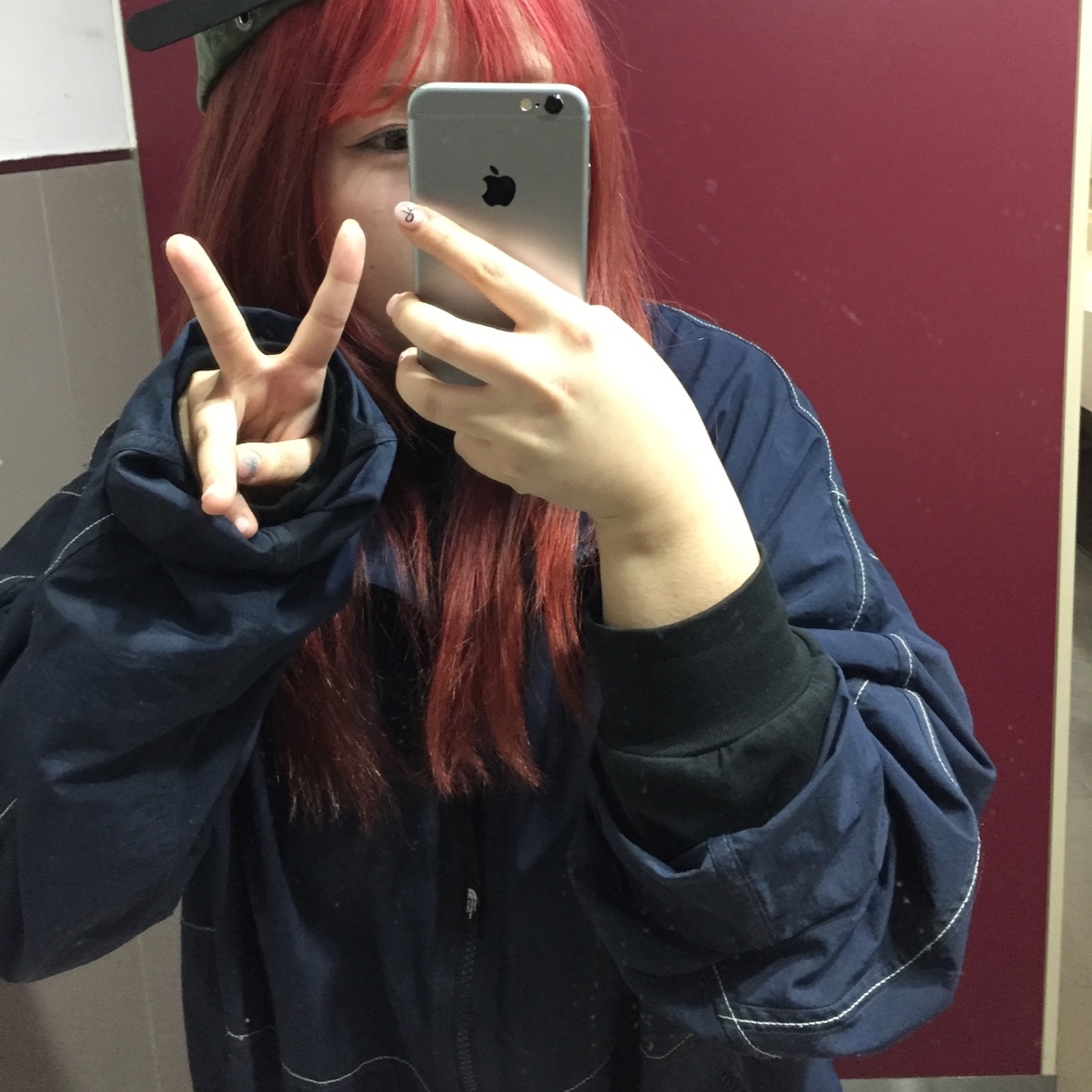 The North Face White Label Olema Jacket Navy 착용 스타일