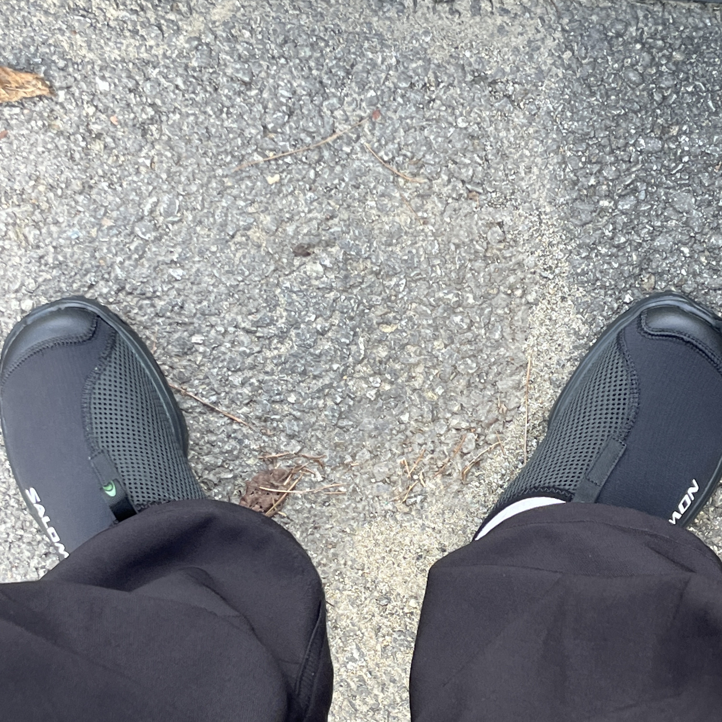 Salomon Rx Slide 3.0 Black 착용 스타일