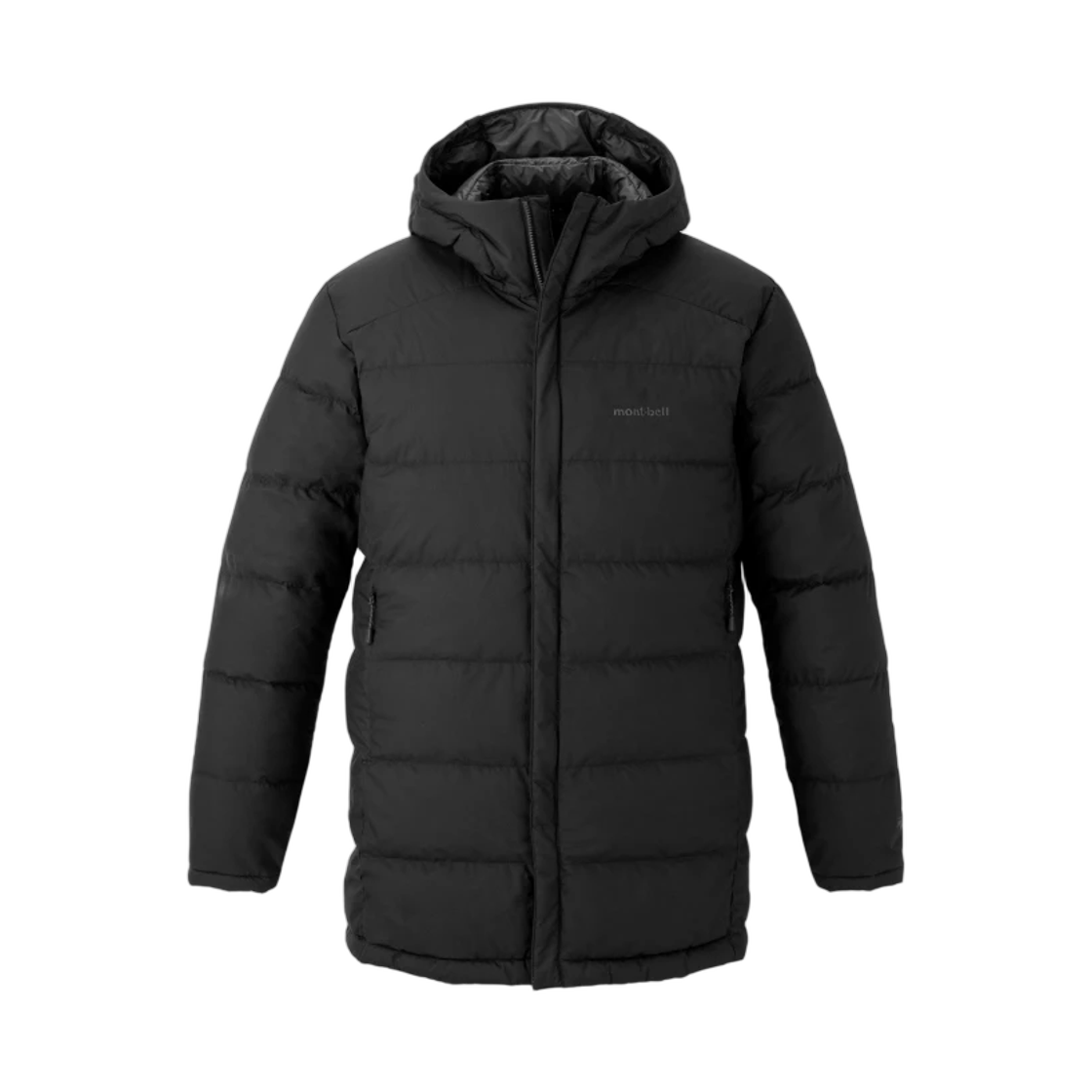 1101722 Montbell U.L. Travel Down Half Length Coat Black