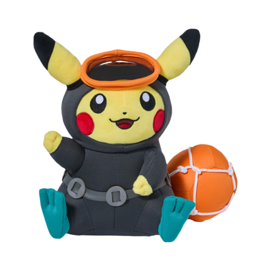 포켓몬 스토어 제주에디션 봉제인형 해녀 피카츄 암컷(Pokemon Store Jeju Edition Stuffed Toy Diver Pikachu Female)