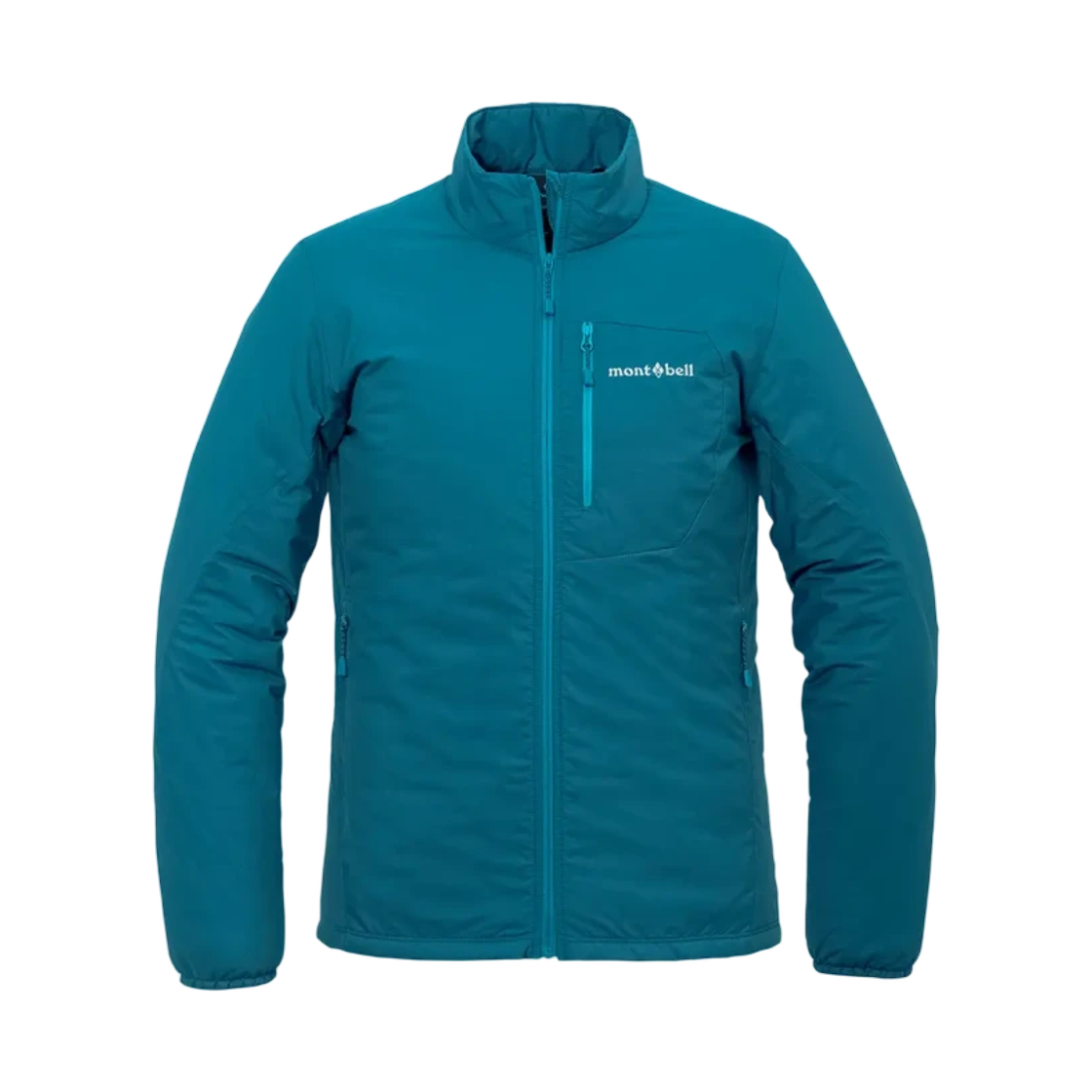 1101689 (W) Montbell Ex Light Thermawrap Jacket Blue Green