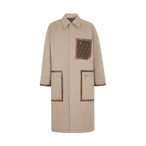 펜디 리버시블 포켓 트렌치 코트 베이지(Fendi Reversible Pocket Trench Coat Beige)