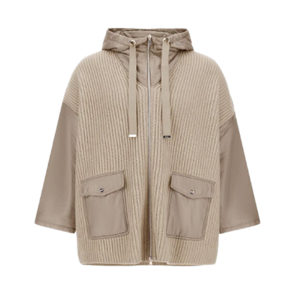 MC00036DR-70264-1985 (W) Herno Resort Wool and Nylon Ultralight Jacket Chantilly