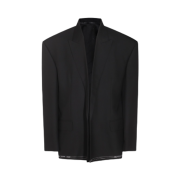Balenciaga Cotton Blazer Black