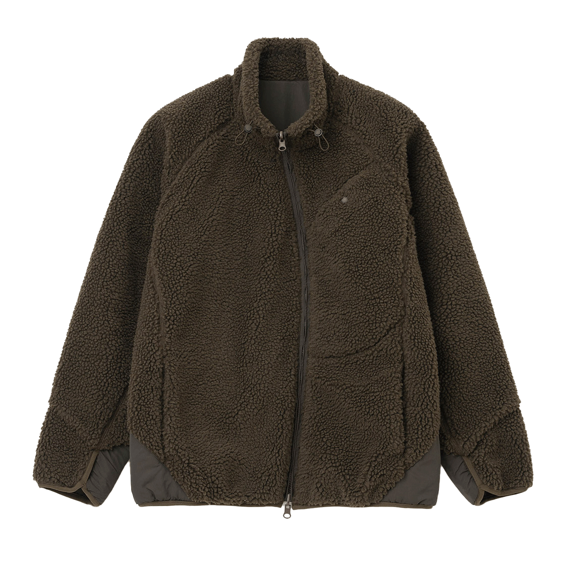 ML596BRW Millo Archive Themore Fleece Jacket Brown