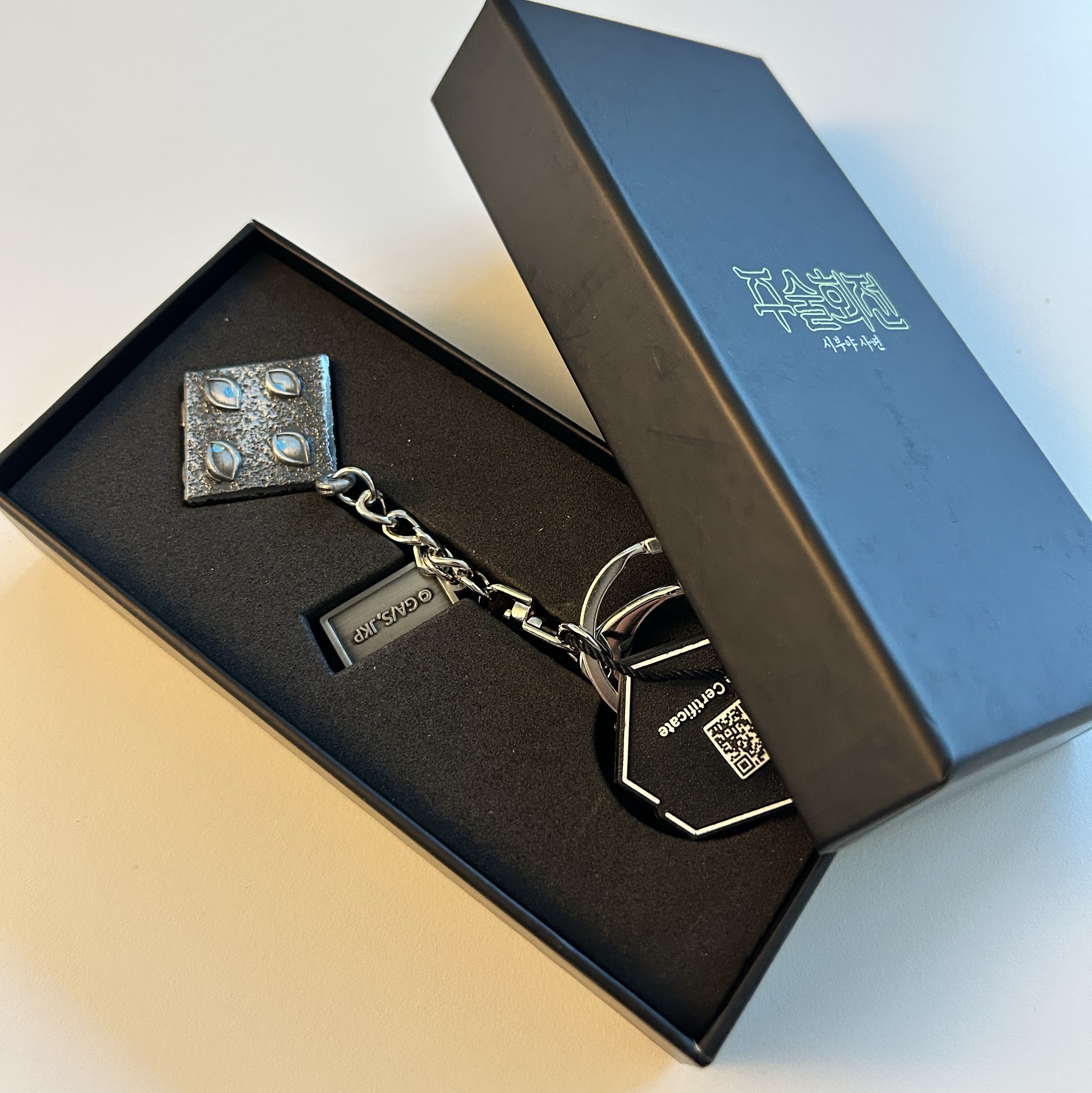 Jujutsu Kaisen Prison Realm Keyring 착용 스타일 - 4