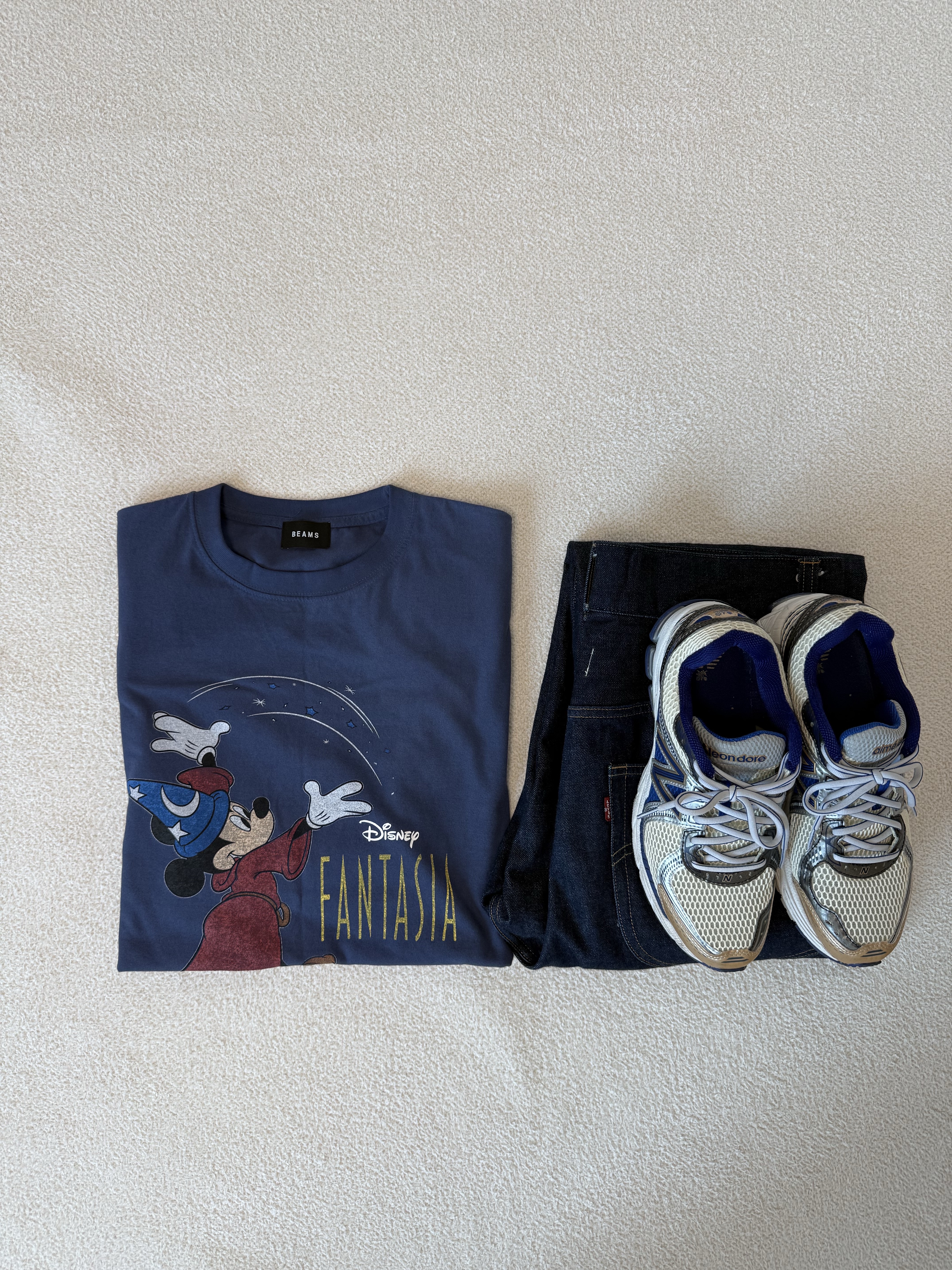 New Balance x Aime Leon Dore 860v2 Blue 착용 스타일 - 1