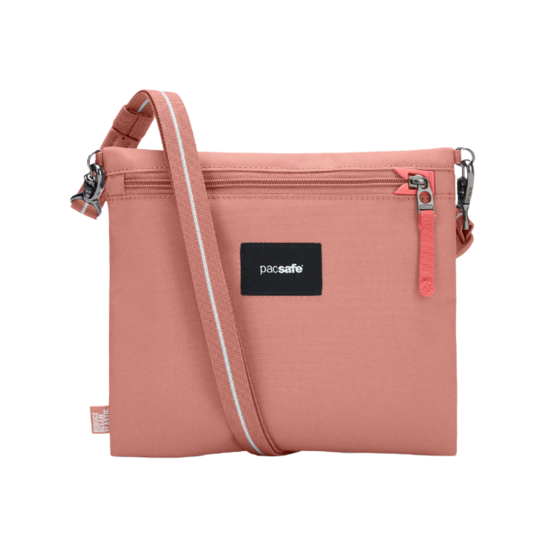 35125340 Pacsafe Go Anti Theft Crossbody Pouch Rose