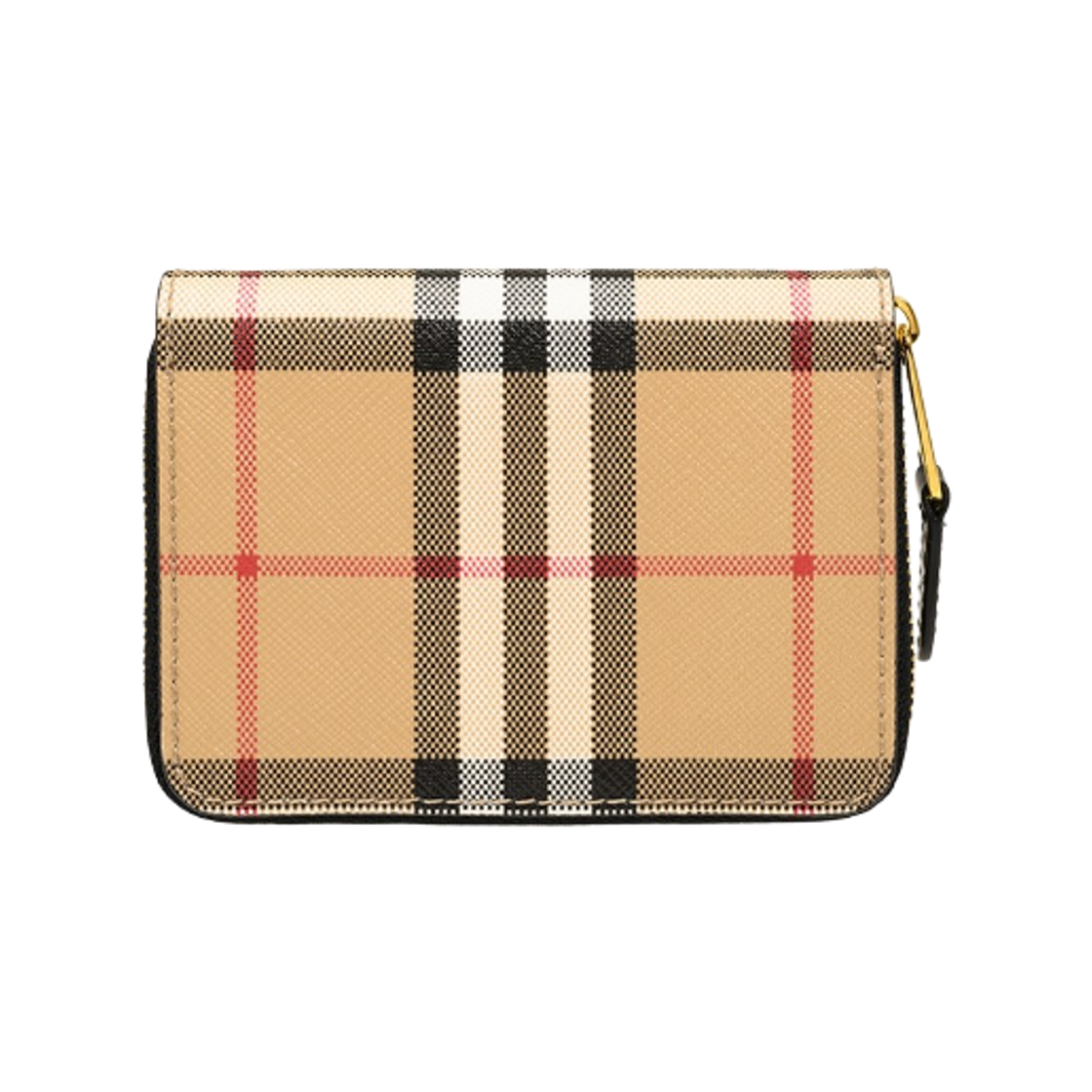 버버리 빈티지 체크 집 어라운드 월렛 베이지(Burberry Vintage Check Zip Around Wallet Beige) - 1