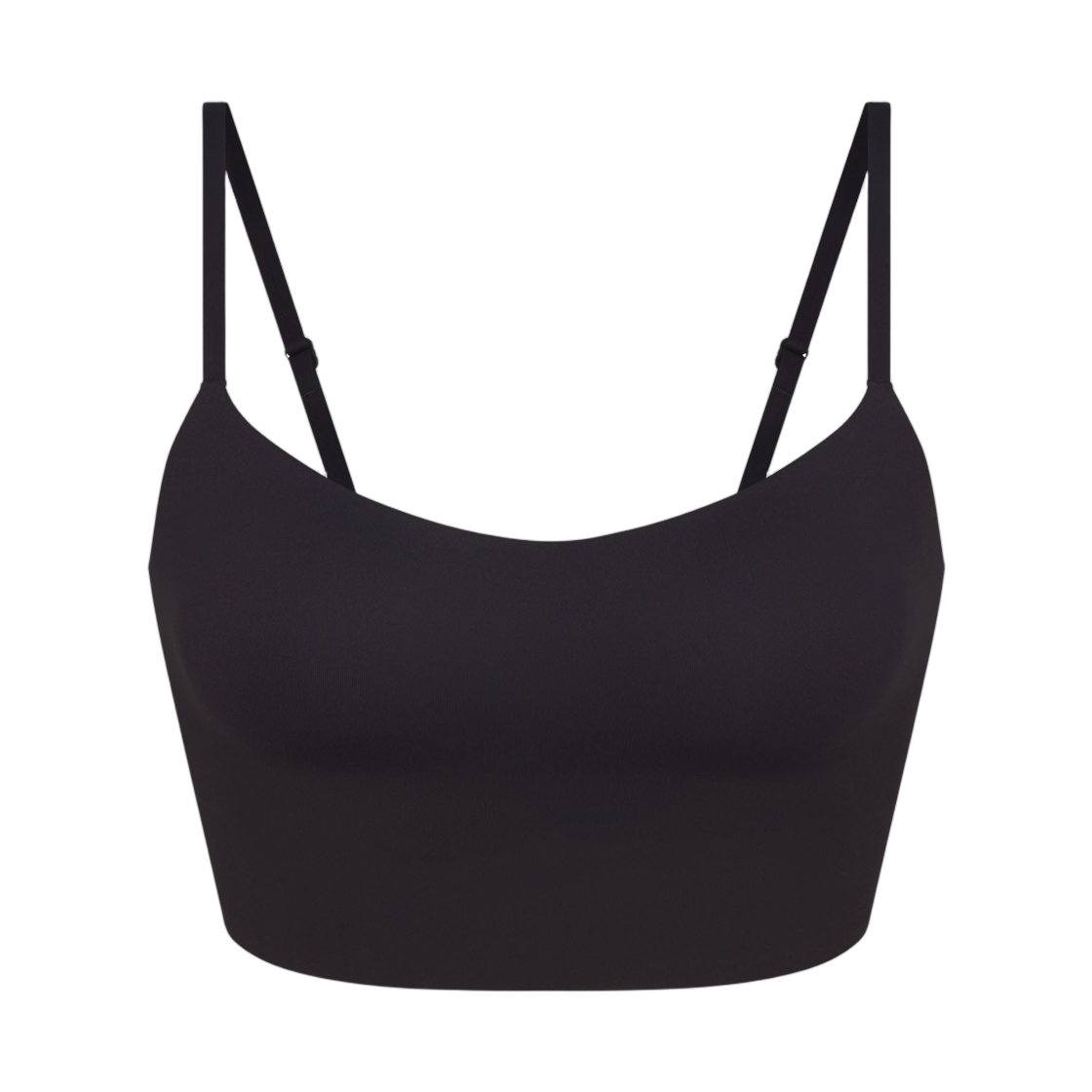 BRSPT5115-OBD (W) NikeSKIMS Matte Cami Longline Bra Obsidian
