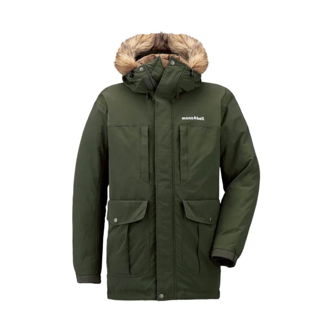 1101545 Montbell Logan Down Parka Khaki Green