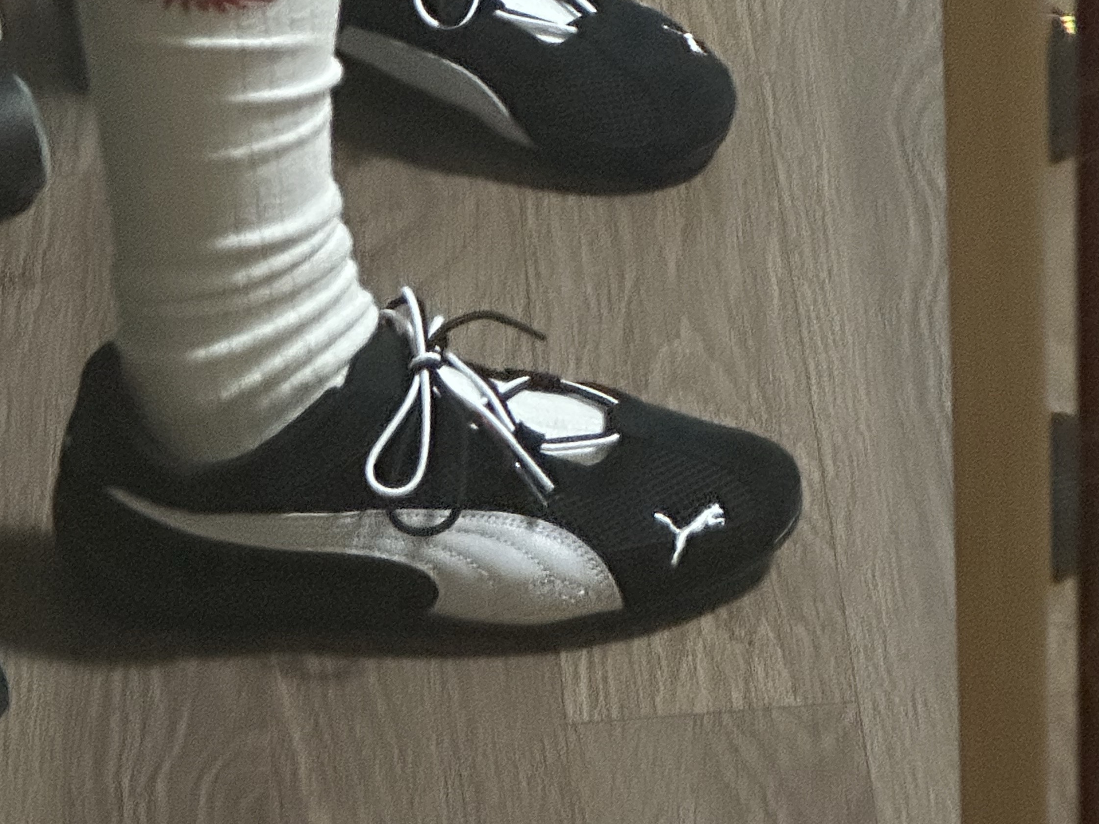(W) Puma Speedcat Go Puma Black Puma White 착용 스타일