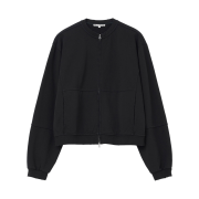 Millo Archive Arco Cotton Zip-Up Black