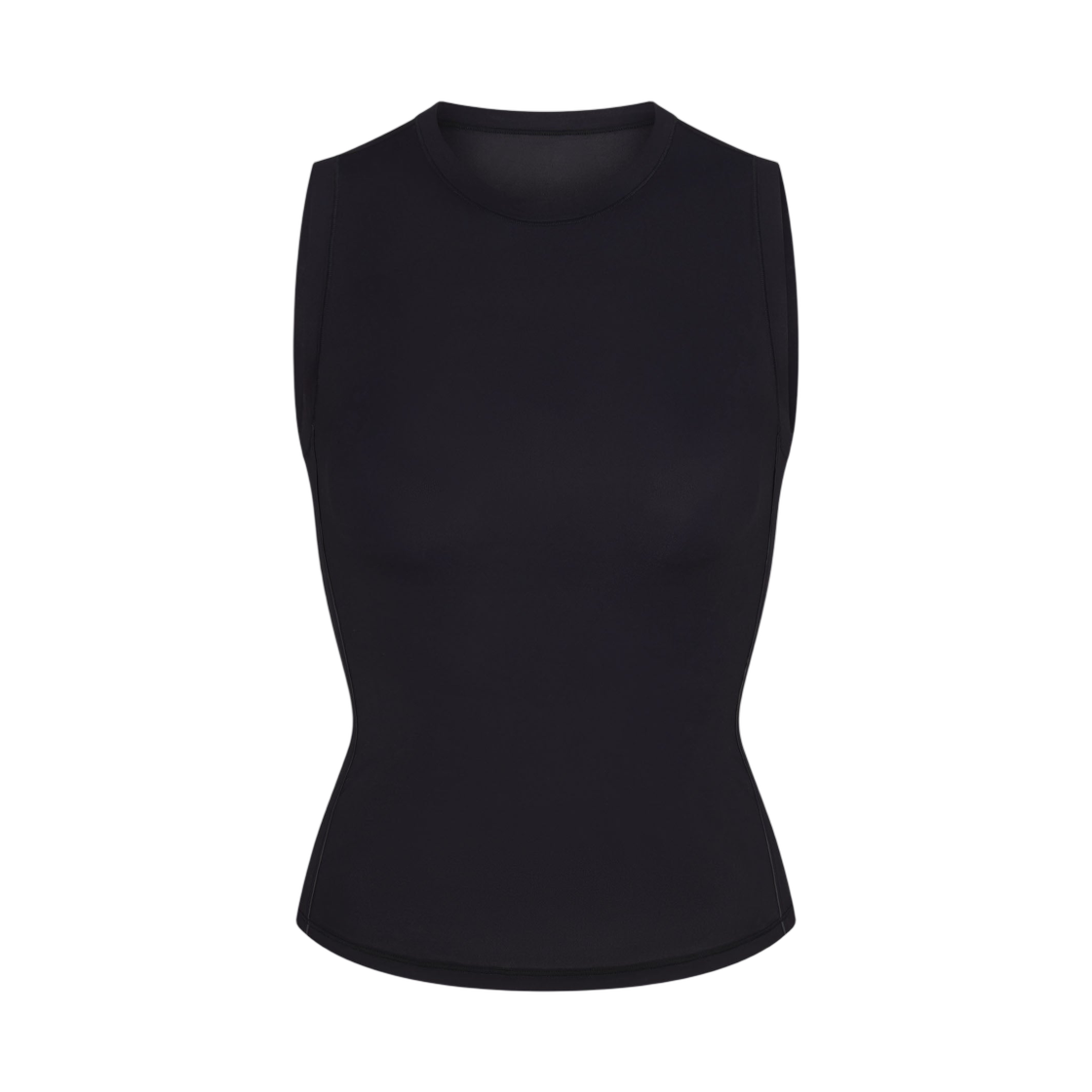 TPTNK6050W-OBD (W) NikeSKIMS Weightless Layers Sleeveless Top Obsidian