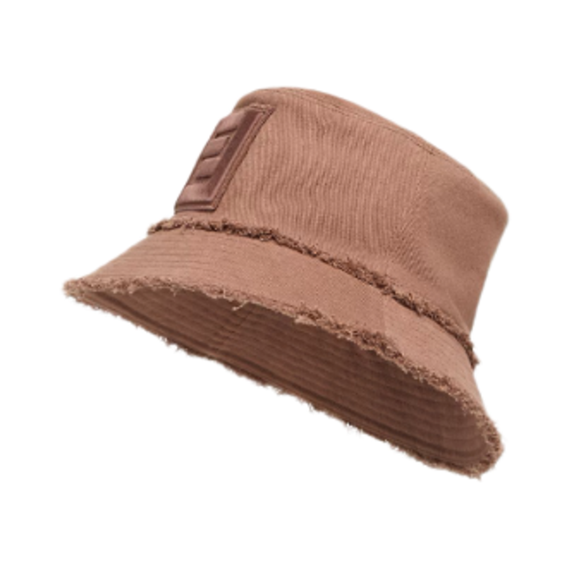FXQ762AOIQF0RT0 (W) Fendi Denim Bucket Hat Brown