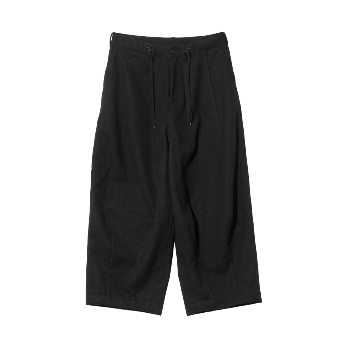 RW118B Needles H.D. Military Pant Shrunk Wool Black