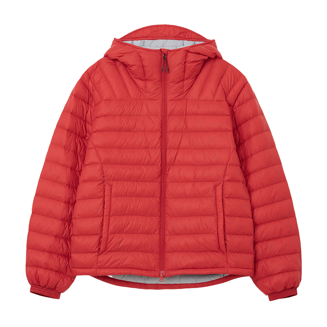 UB2599DW206MRD Uniform Bridge Lightweight Hooded Down Jacket Red