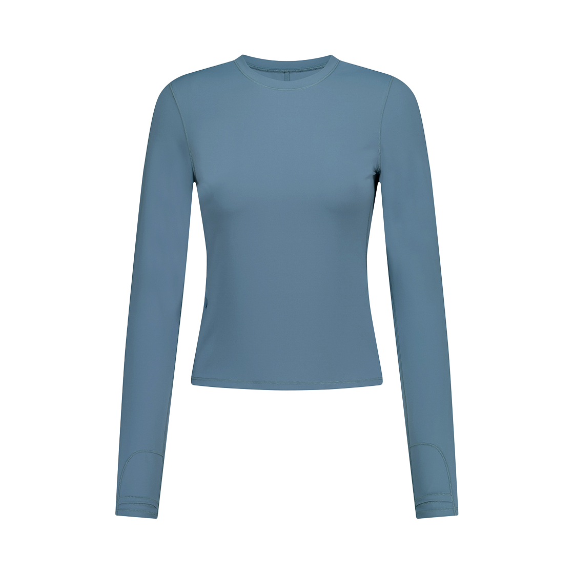 아웃도어보이스 테크놀 오브이 소프트 플렉스 롱 슬리브 티 애쉬 블루(Outdoor Voices Technol-Ov™ Soft Flex Long Sleeve Tee Ash Blue)