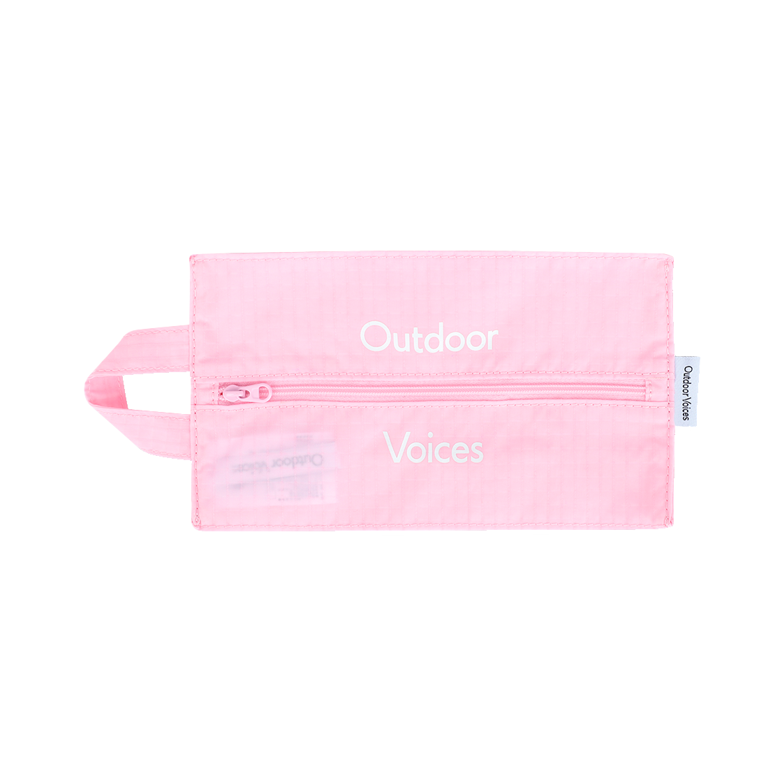 아웃도어보이스 라이트 웨이트 나일론 파우치 핑크(Outdoor Voices Light Weight Nylon Pouch Pink) - 1