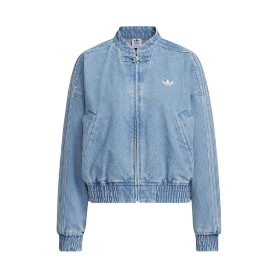 (W) 아디다스 차이나 트랙탑 라이트 데님 - KR 사이즈((W) Adidas China Track Top Light Denim - KR Sizing)