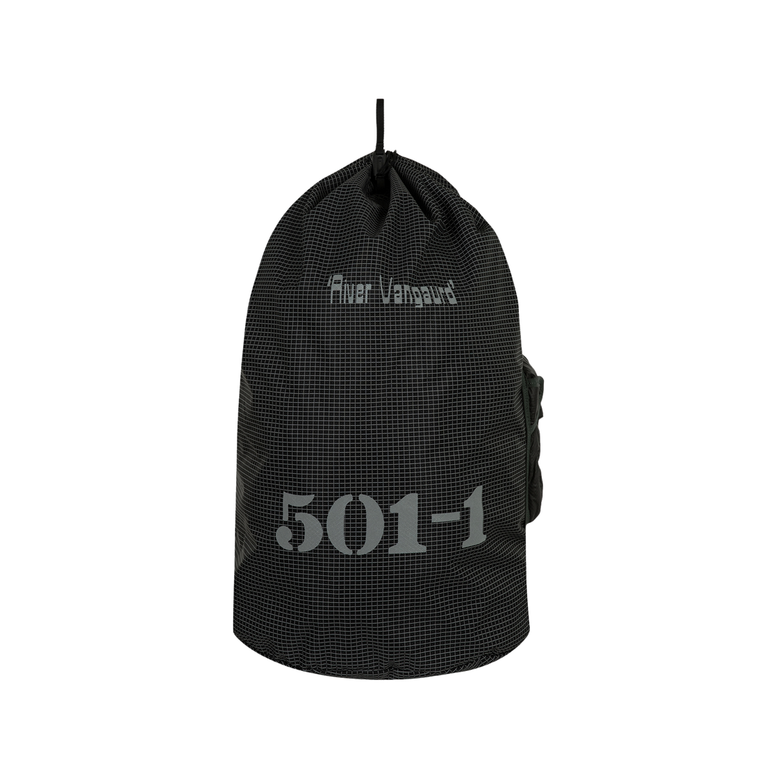 12UFA90216 SOHC Reflectine Rip Stop Duffle Bag_12UFA902 BLACK