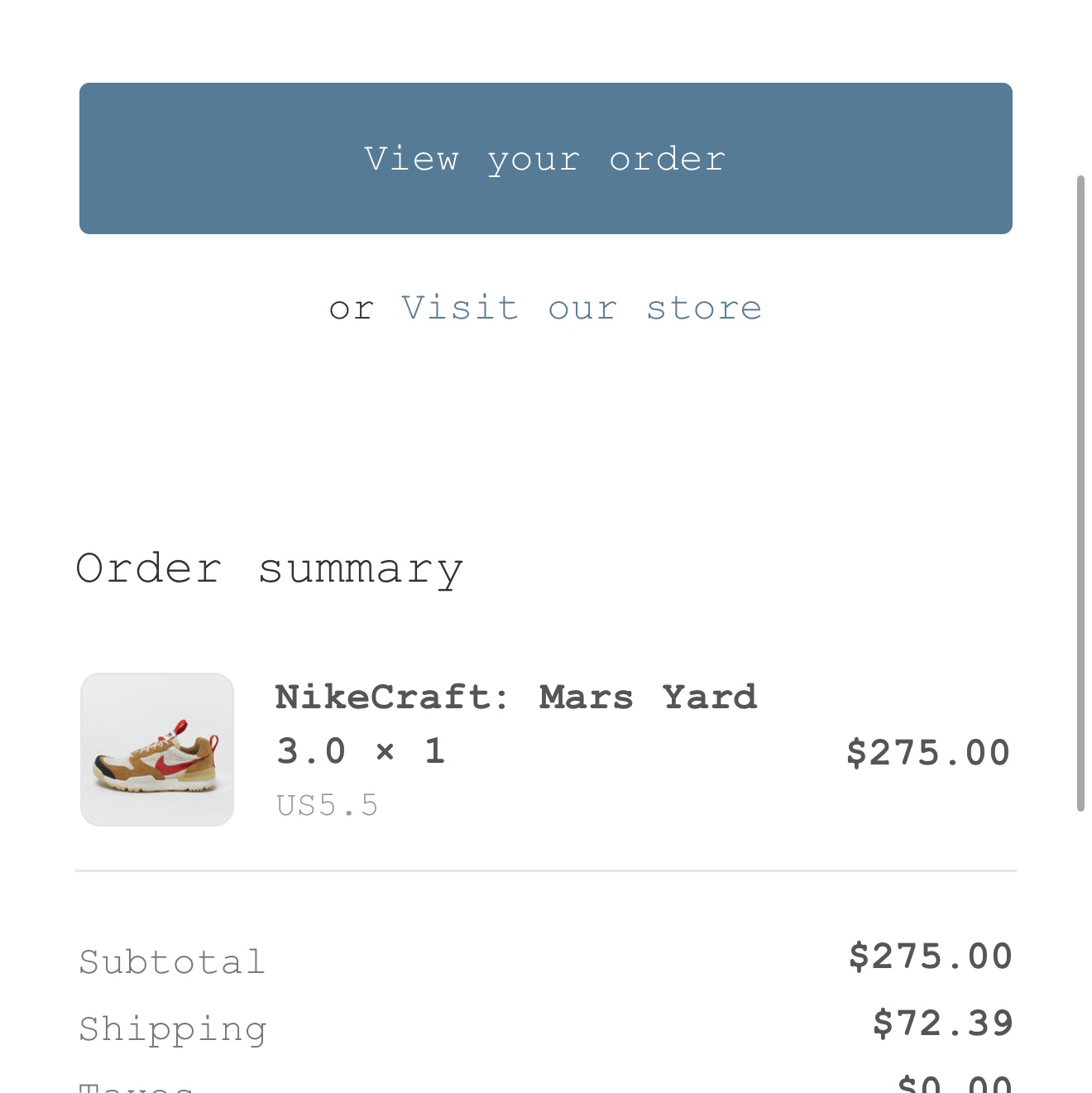 Nike x Tom Sachs Mars Yard Shoe 3.0 Space Camp 착용 스타일 - 2