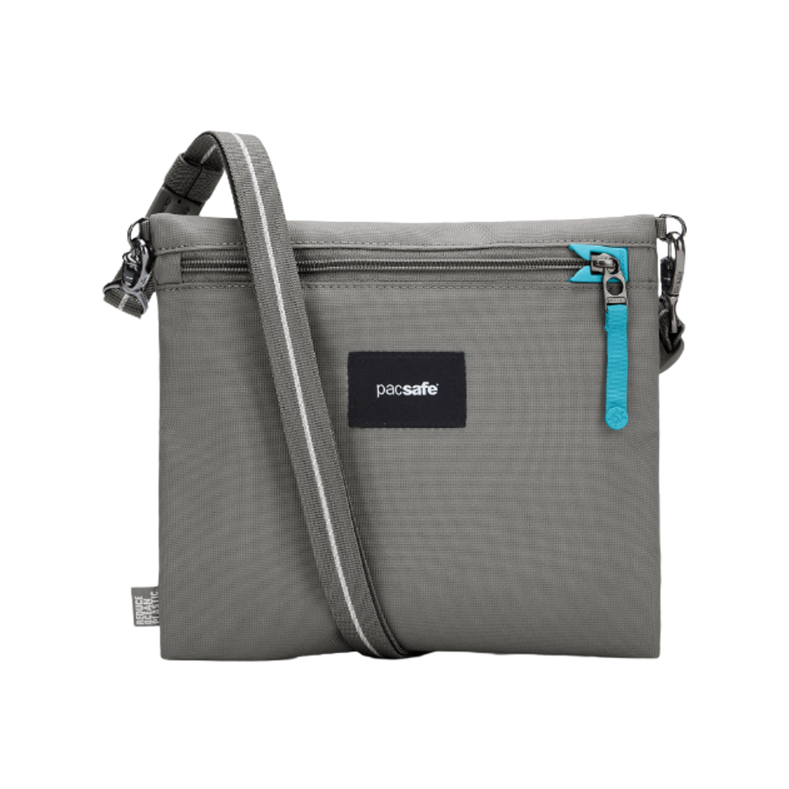 팩세이프 고 안티 테프트 크로스바디 파우치 스톤(Pacsafe Go Anti Theft Crossbody Pouch Stone)