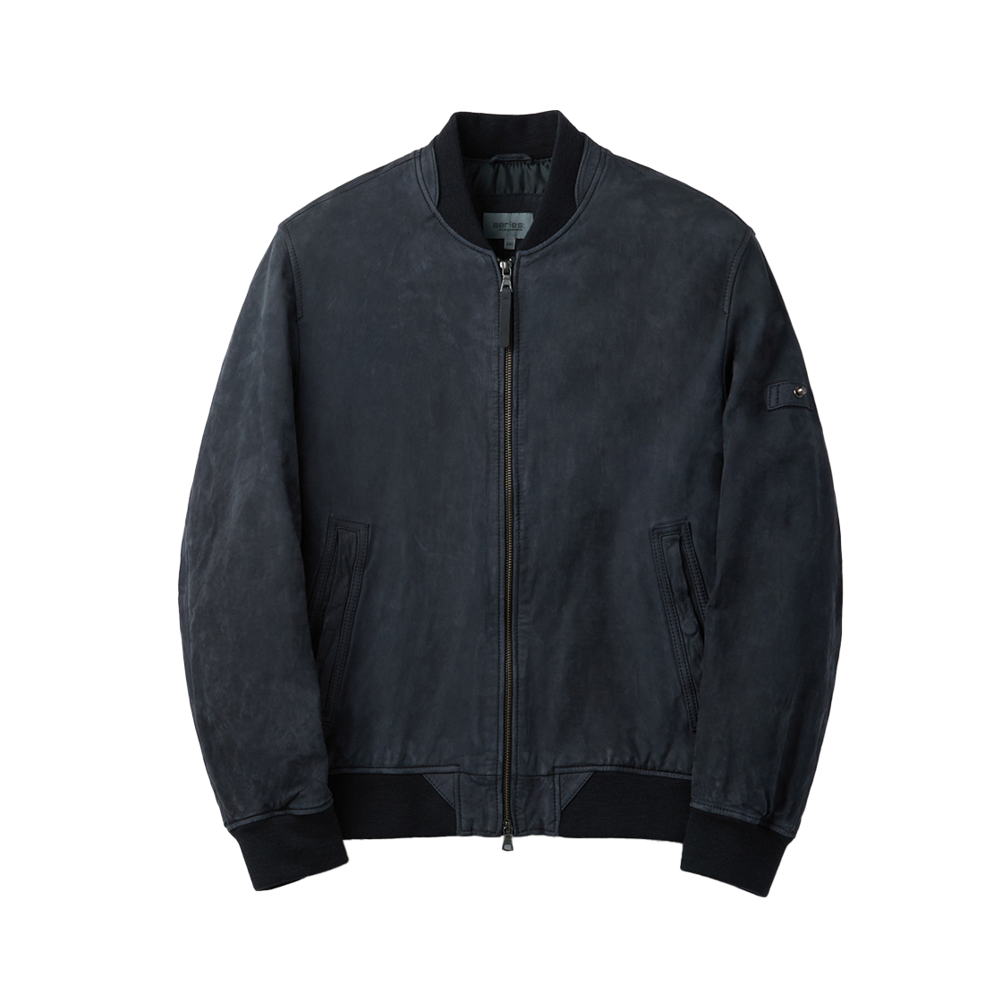 SAUDW25201NYD SERIES Lambskin Washing Ma-1 Dark Navy