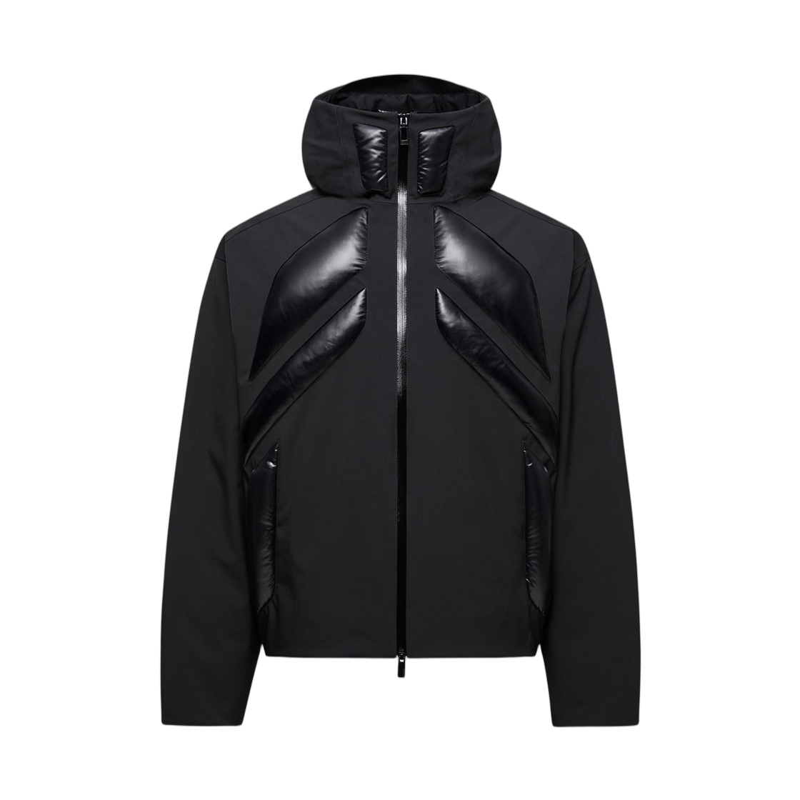 K2-404-1A00011-M6941-999 Moncler x A$AP Rocky Jumquat Short Down Jacket Black - 25FW