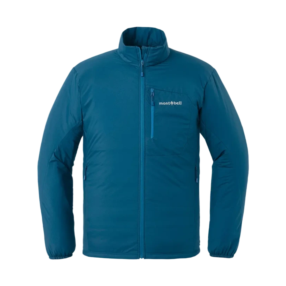 1101688 Montbell Ex Light Thermawrap Jacket Blue Green