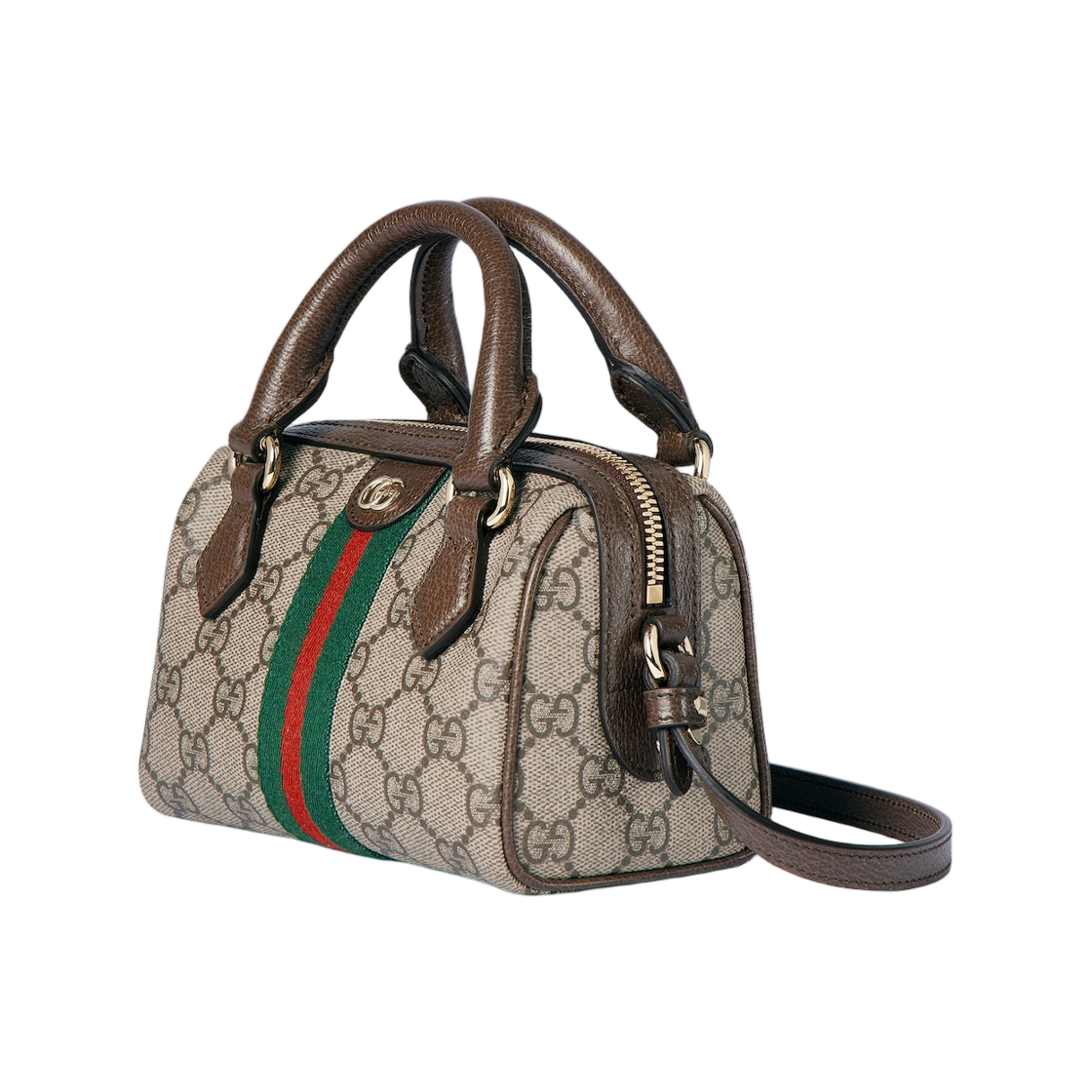 구찌 오피디아 미니 보스턴 백 베이지 브라운(Gucci Ophidia Mini Boston Bag Beige Brown) - 2