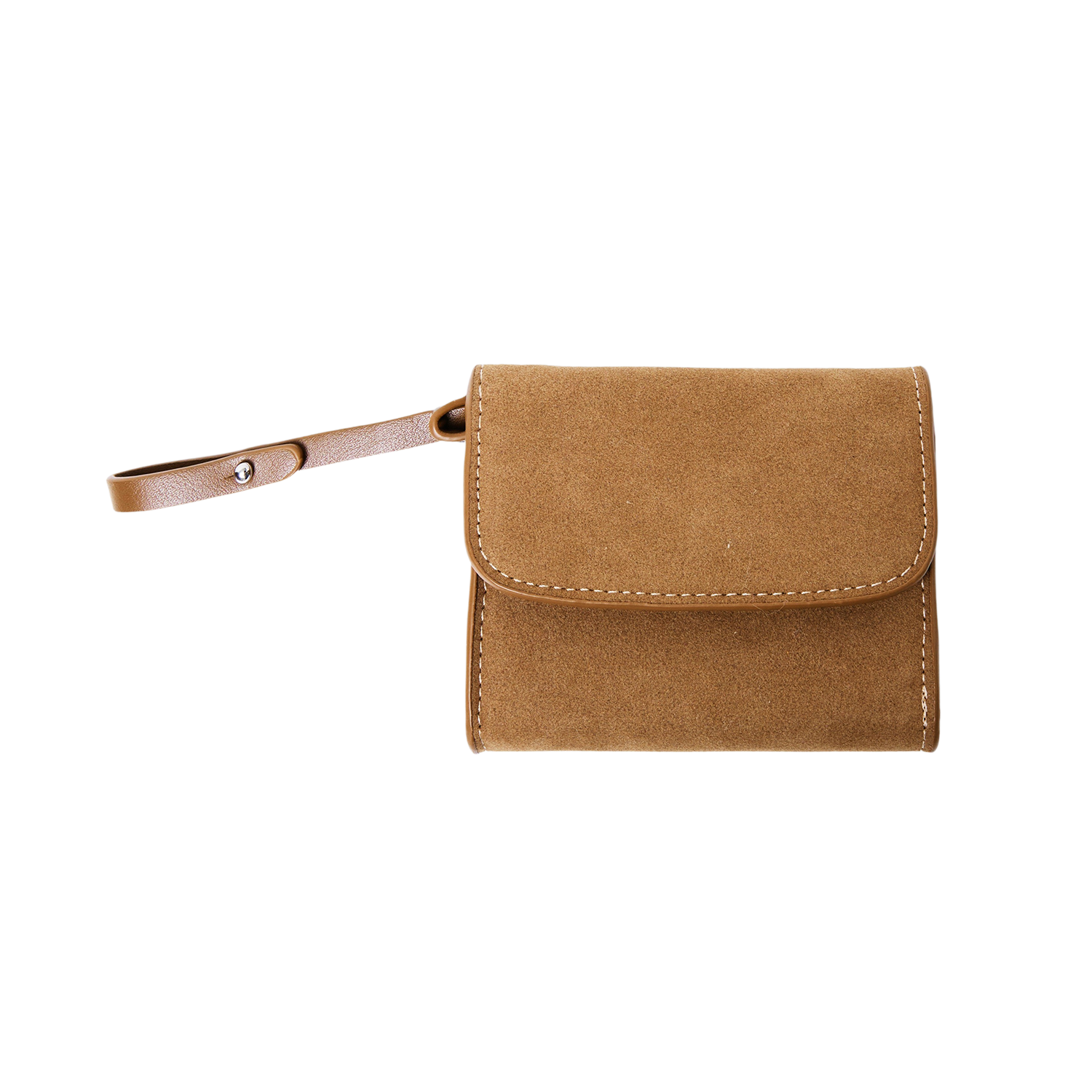 올인컴플리트 루나 스웨이드 카드 지갑 카멜(Allincomplete Lunar Suede Card Wallet Camel)