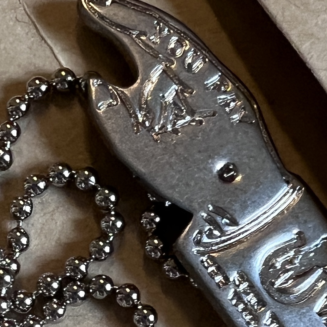 Hysteric Glamour You Pay Necklace Silver 착용 스타일