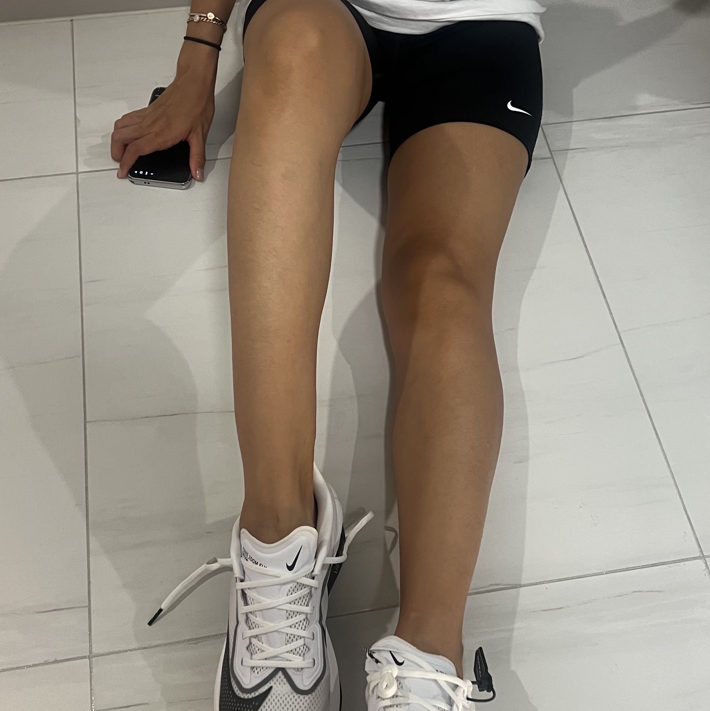 Nike Zoom Fly 6 White Smoke Grey 착용 스타일
