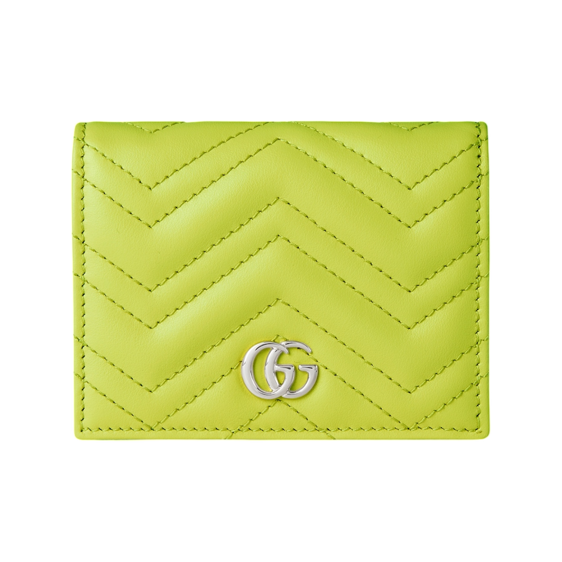 구찌 GG 마몽 스몰 월렛 브라이트 그린(Gucci GG Marmont Small Wallet Bright Green) - 1