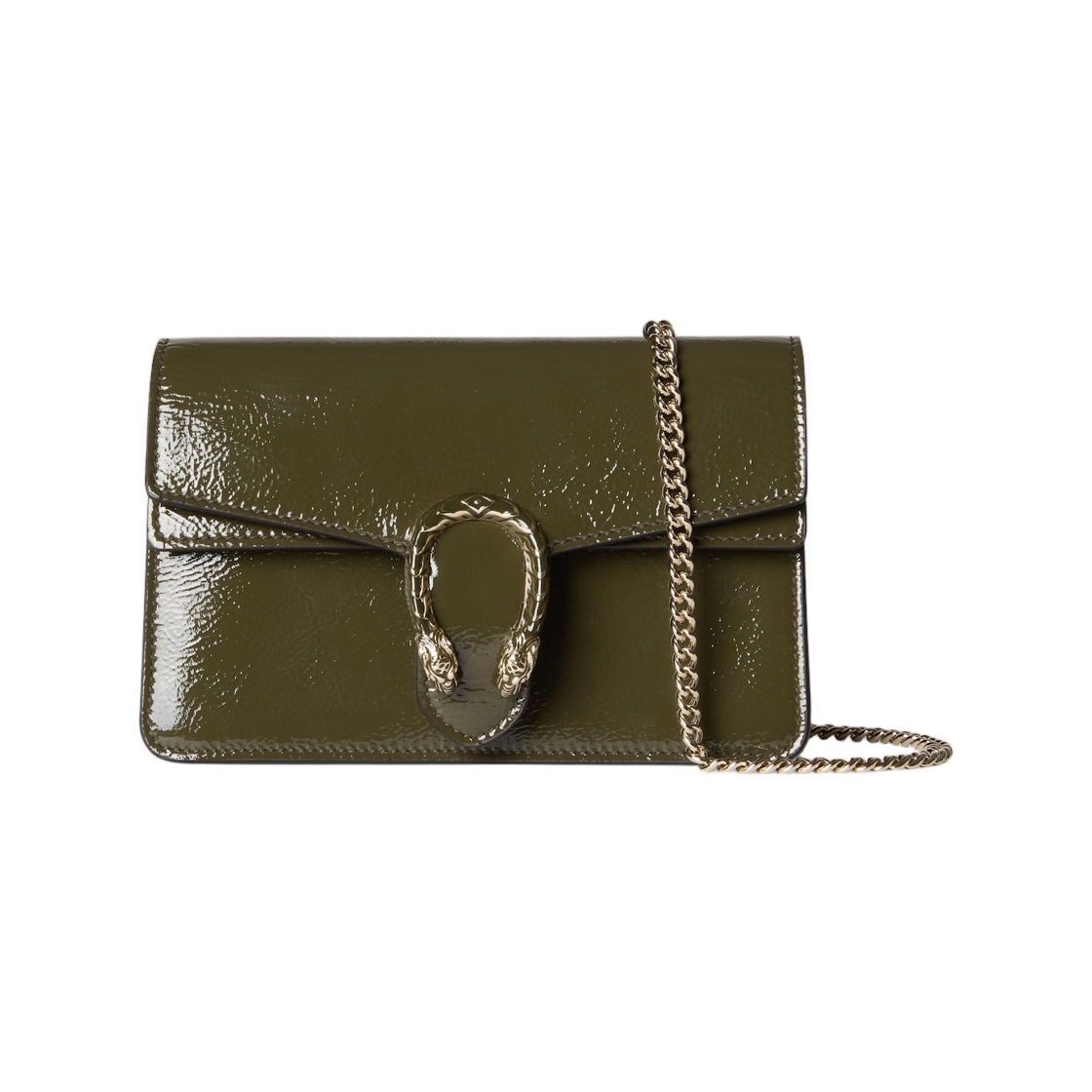 837370-0GOGT-3037 Gucci Dionysus Mini Shoulder Bag Forest Green