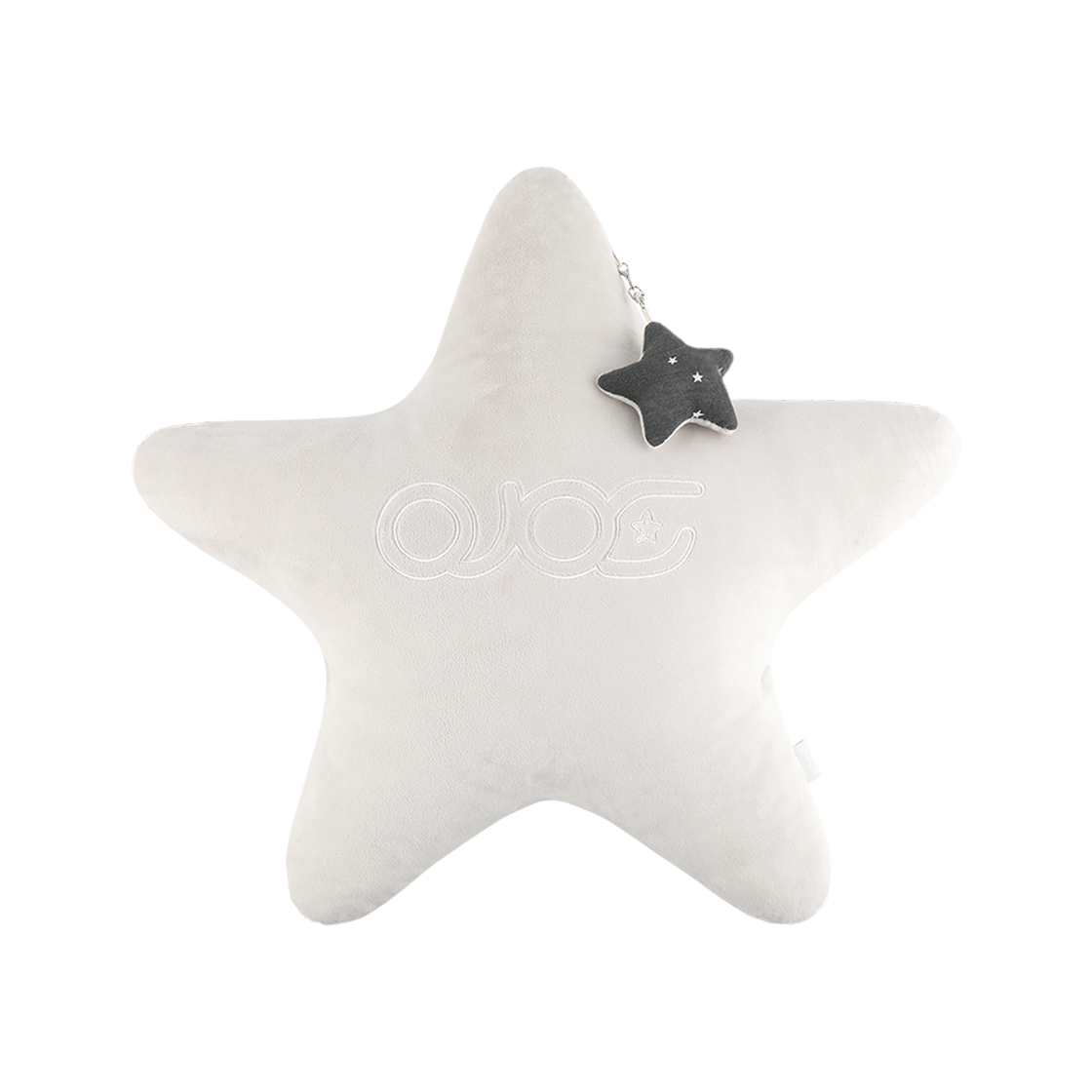 OJ25FWAC002GR OJOS Star Hugger Puff Cushion Grey