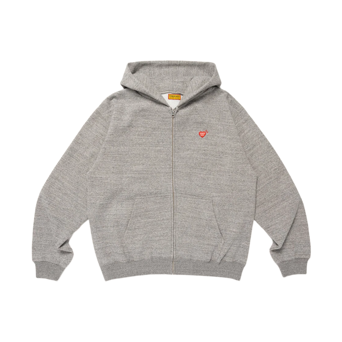 Human Made Human Made Classic Zip-Up Sweat Hoodie Gray · S