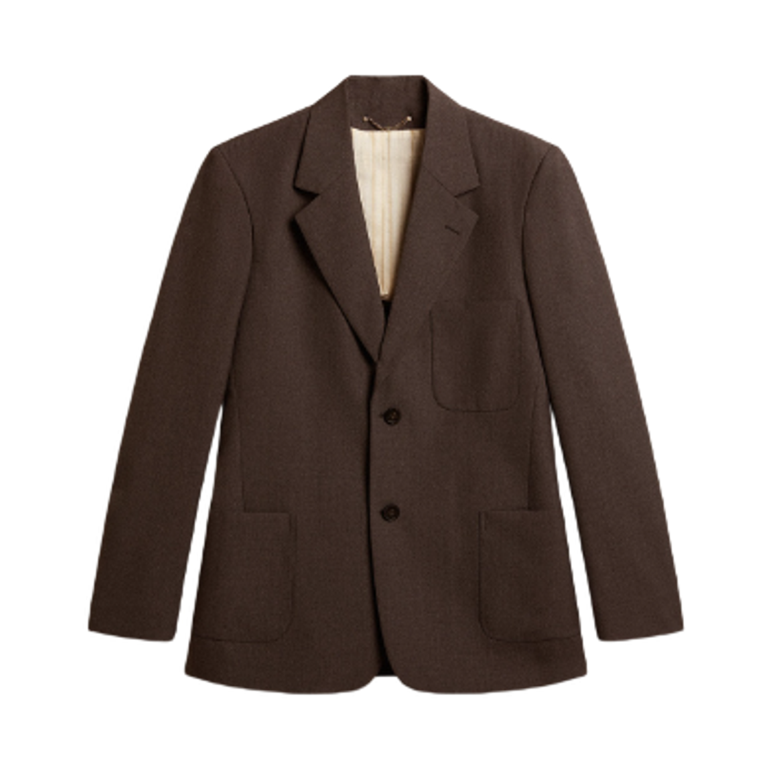 GMP02003-P001610-82646 Golden Goose Virgin Wool Tailored Jacket Anthracite Grey